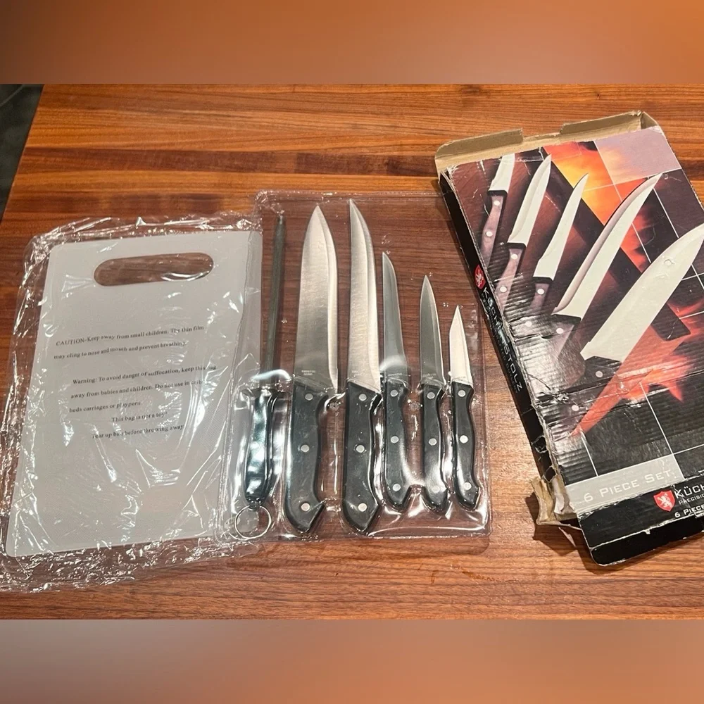 Kuchen Stolz Kitchen Set - New - Black Handle